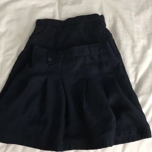 Girls uniform skirts Navy Blue
